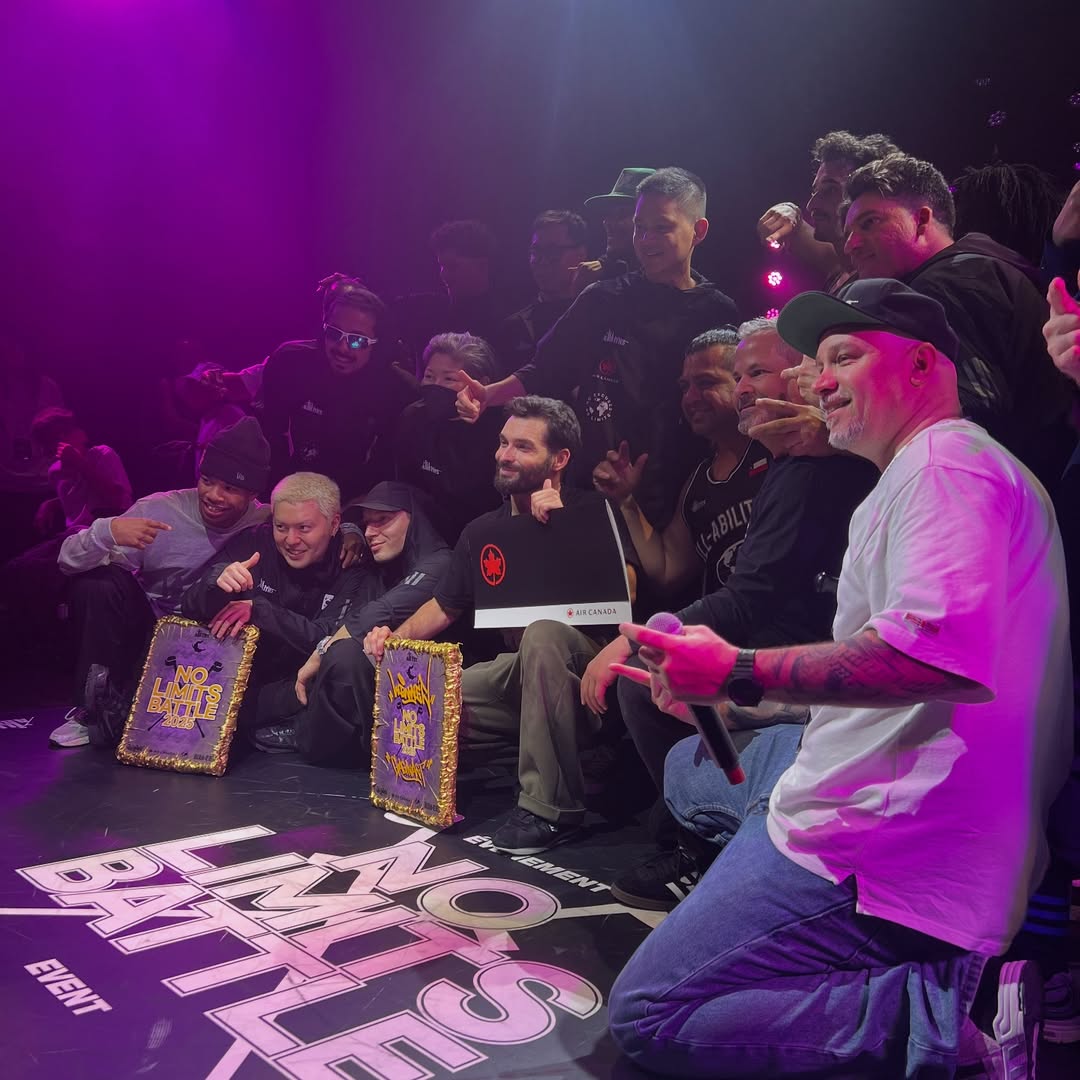 Bboy Poter מבצע ריקוד ביבוי